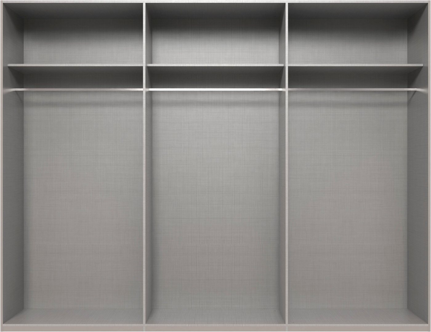 Wimex Kleiderschrank Mugano,in 5 Breiten,2 Höhen,2 Tiefen, viele Farben, Made in Germany (in Basic oder Premium Ausstattung) mit langen Griffen aus Metall, mit  – Bild 3 von 5
