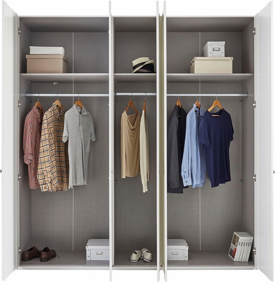 Wimex Kleiderschrank New York, Wäscheschrank, Garderobe, Aufbewahrung in vielen Breiten, individuelles Stauraumwunder, Höhe 208 oder 236cm – Bild 4 von 5