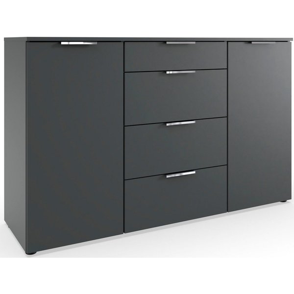 Wimex Kombikommode Level by fresh to go, 2-türig, mit 4 Schubladen und soft-close Funktion, 135cm breit