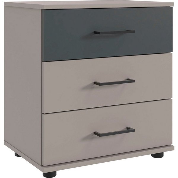 Wimex Nachtkommode Taiga, mit 3 Schubladen, 52cm breit