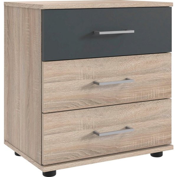 Wimex Nachtkommode Taiga, mit 3 Schubladen, 52cm breit
