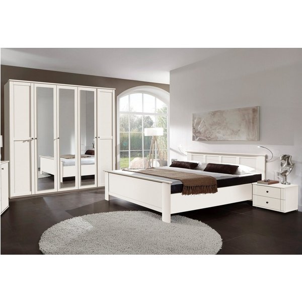 Wimex Schlafzimmer-Set Chalet, (Set, 4-tlg), mit dekorativen Aufleistungen