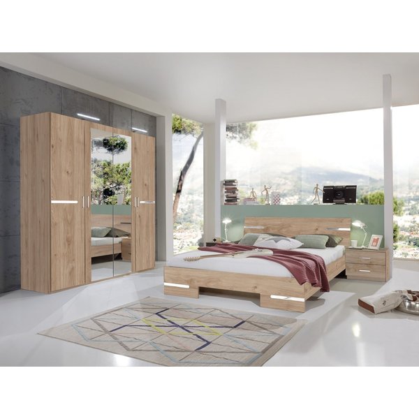 Wimex Schlafzimmer-Set in ARTISAN EICHE NACHBILDUNG - 282x81x210cm (BxHxT)