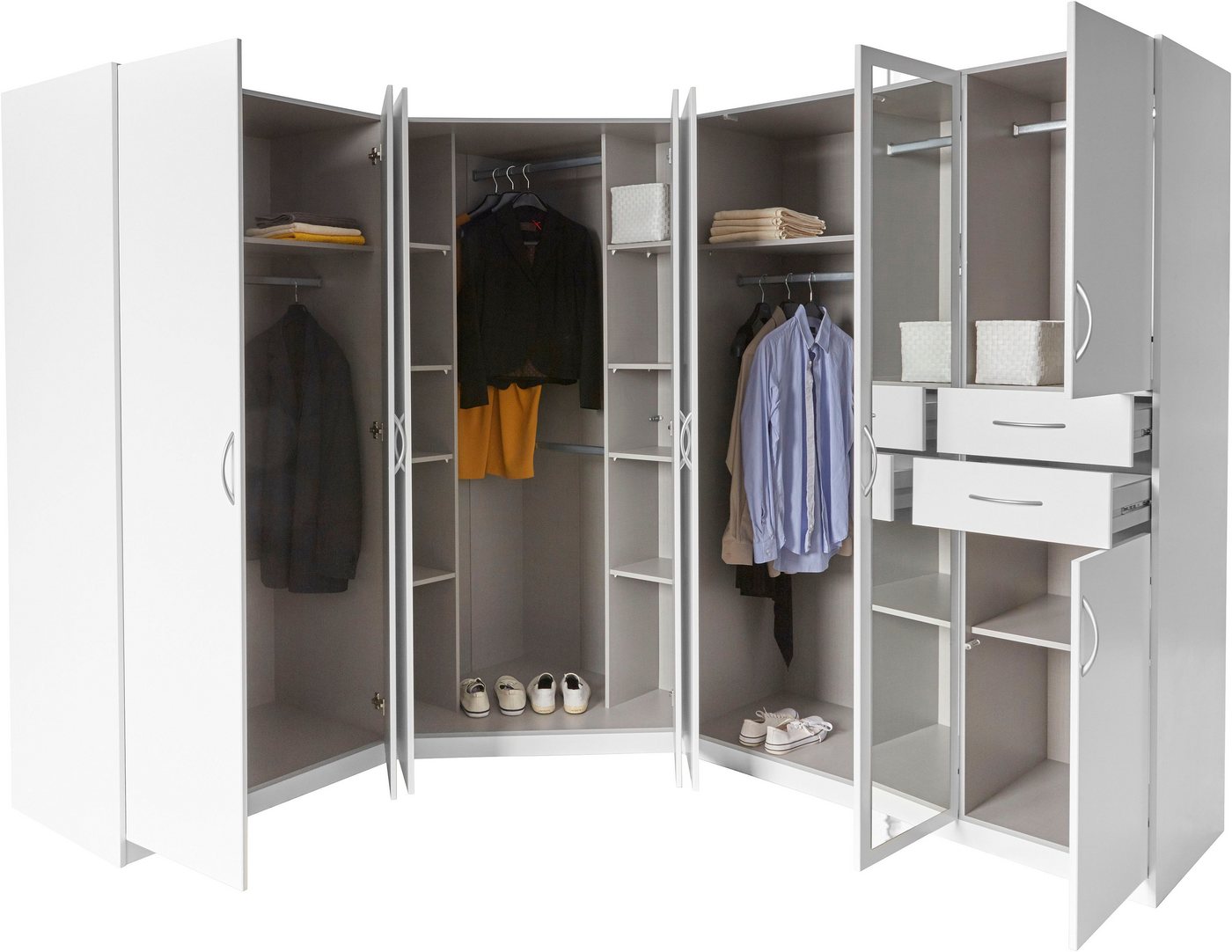 Wimex Schrank-Set Bitburg, (Set, 3-St) – Bild 3 von 5