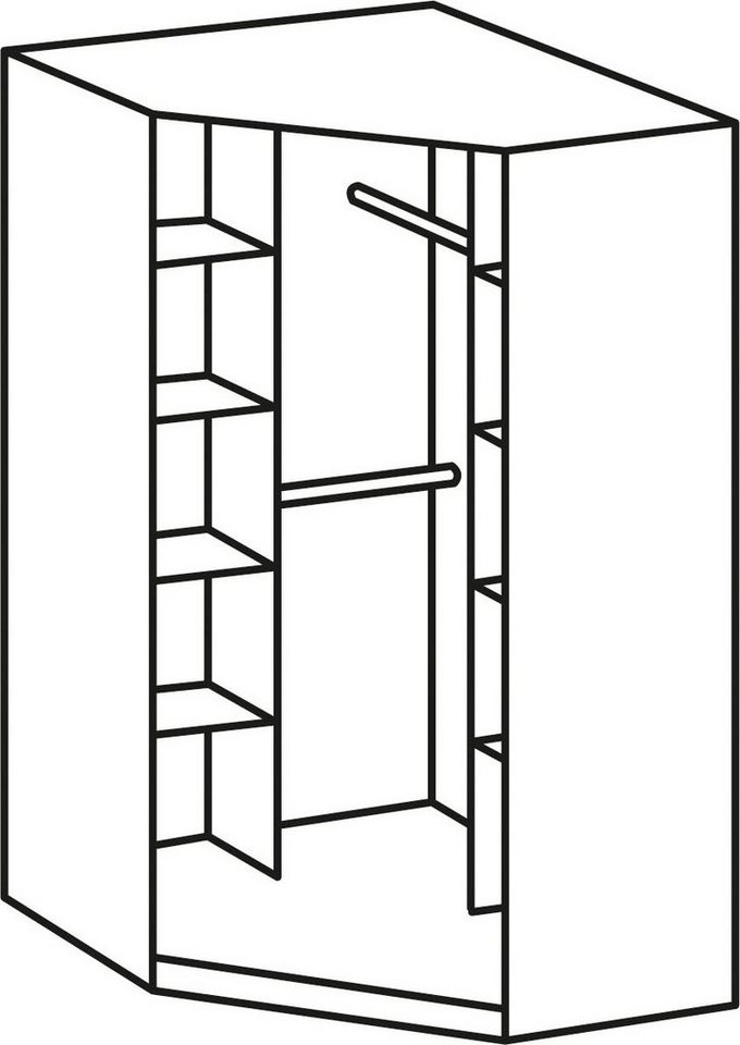 Wimex Schrank-Set Bitburg, (Set, 3-St) – Bild 4 von 5
