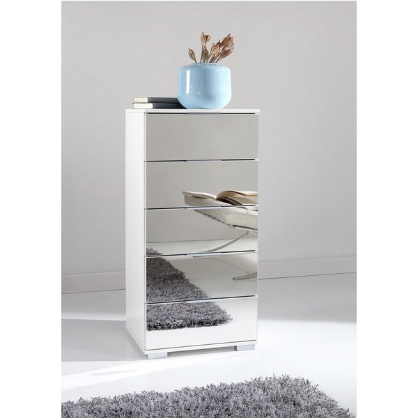 Wimex Schubkastenkommode Easy, mit Glas- oder Spiegelfront