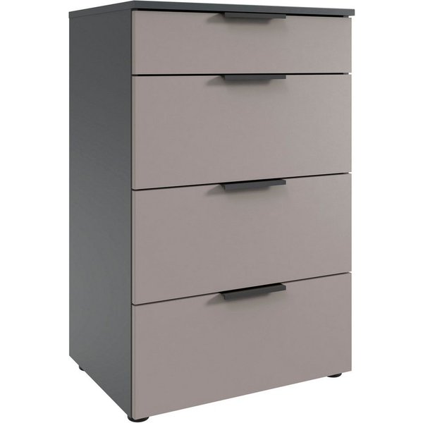 Wimex Schubkastenkommode Oxford by fresh to go, mit 4 Schubladen, MADE IN GERMANY (54cm breit,41cm tief, 84cm hoch), Mit Soft-close Beschlägen, in verschiedenen