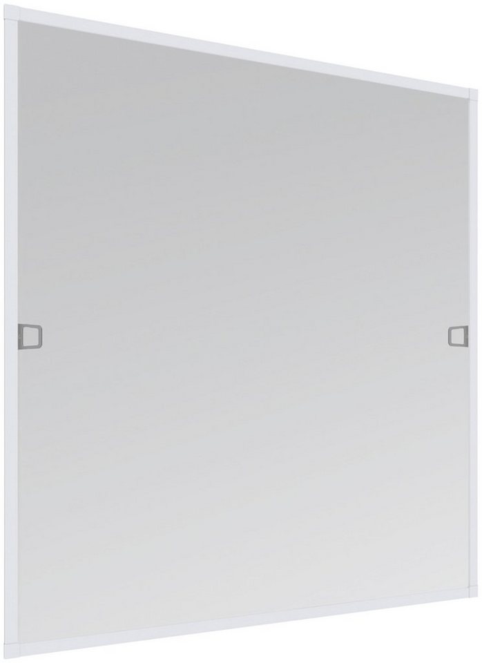 Windhager Insektenschutz-Fensterrahmen Basic mit Aluminium Rahmen, Fliegengitter individuell kürzbar, (Packung, 1-St), einfache Montage, erhältlich in 100 x 120 – Bild 2 von 5