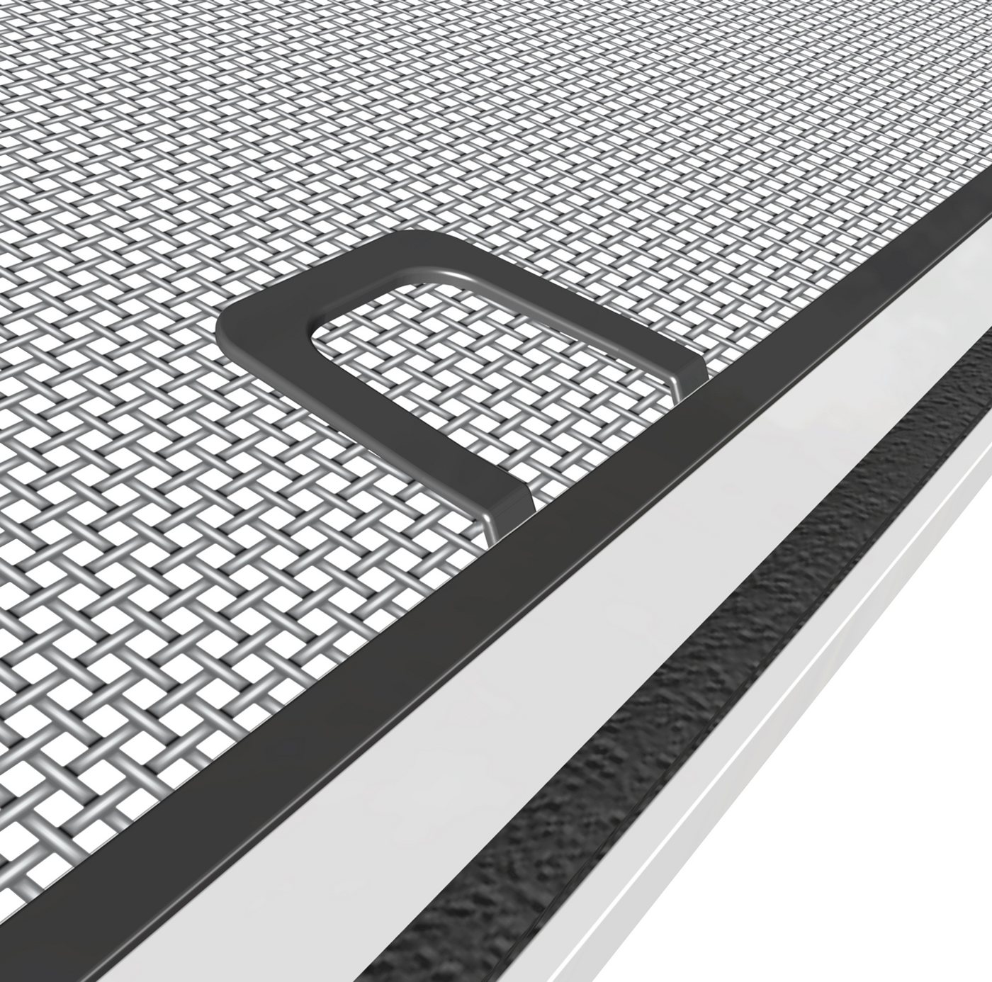 Windhager Insektenschutz-Fensterrahmen Basic mit Aluminium Rahmen, Fliegengitter individuell kürzbar, (Packung, 1-St), einfache Montage, erhältlich in 100 x 120 – Bild 5 von 5