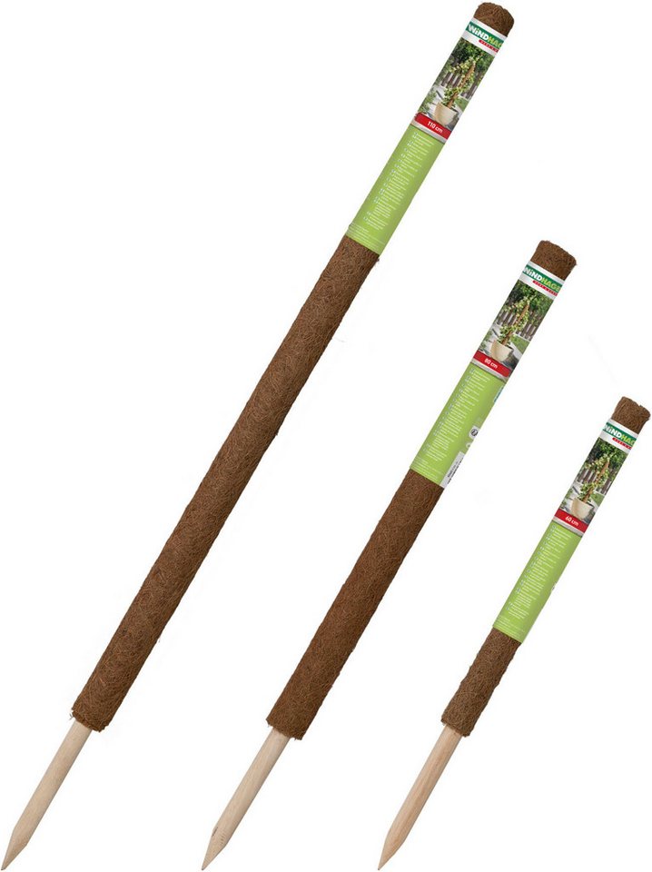 Windhager Rankhilfe aus Kokos, Pflanzstäbe verlängerbar, Ø 4,5 cm, Rankstab, 1 St., für hochwachsende Zimmerpflanzen, erhältlich in 60, 80 oder 110 cm – Bild 4 von 5