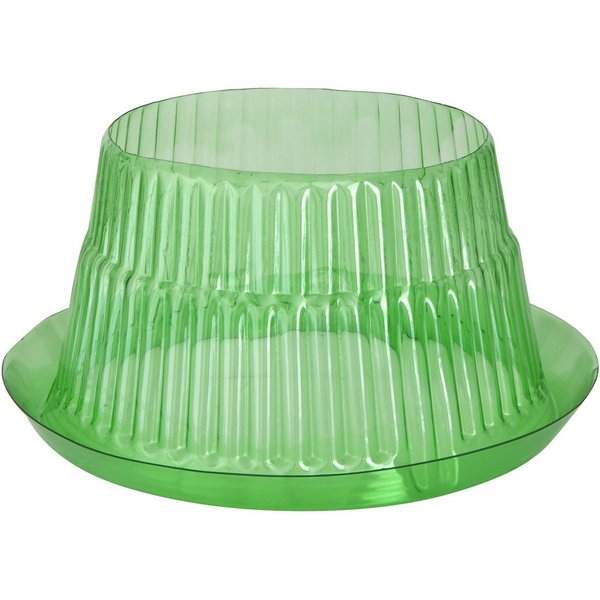 Windhager Schneckenkante aus PET, Schnecken Schutzring 6 Stk., Ø 23 cm, 23x23x11 cm, 6-St., Schneckenschutz für Gemüsepflanzen wiederverwendbar und recyclebar