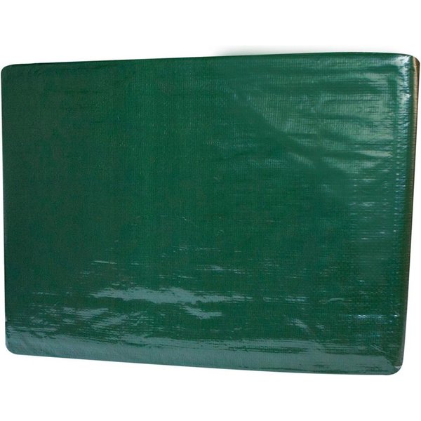 Windhager Schutzplane LIGHT, Abdeckplane mit Ösen, Abdeckplane für Draußen, Schutz-Plane 1,5x6 m, 80 g/m2, grün