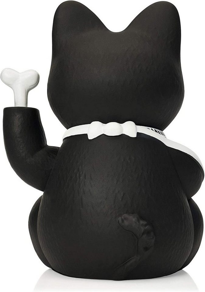 Pechkeks Winkekatze Pechkeks schwarze Winkekatze, beweglicher Arm, 14 cm hoch, Kunststoff – Bild 3 von 5