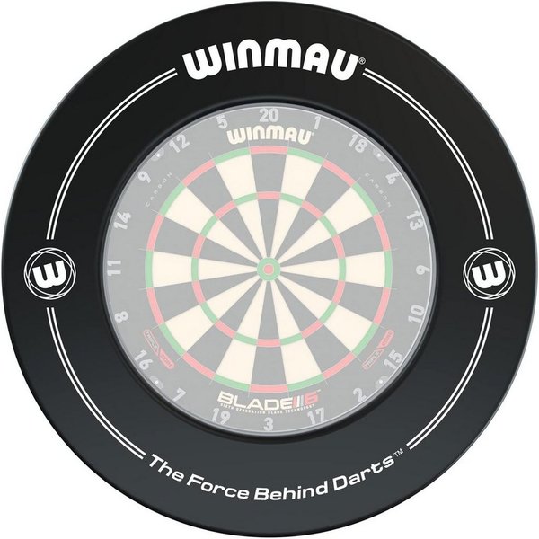 Winmau Dart-Wandschutz Catchring schwarz 4400, Dartscheibe Dart Scheibe Darts