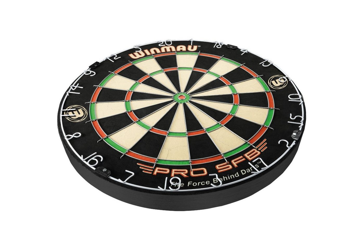 Winmau Dartscheibe Dartboard Pro SFB Set inklusive 2 Satz Steeldarts, Dartscheibe Dart Scheibe Darts – Bild 2 von 5