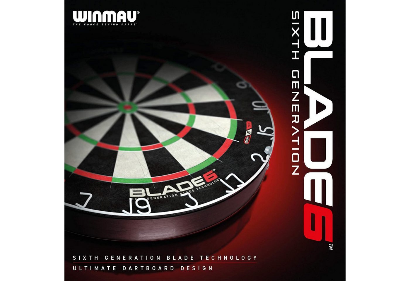 Winmau Dartscheibe Ständer Xtreme 2 + Blade 6 + Catchring – Bild 5 von 5