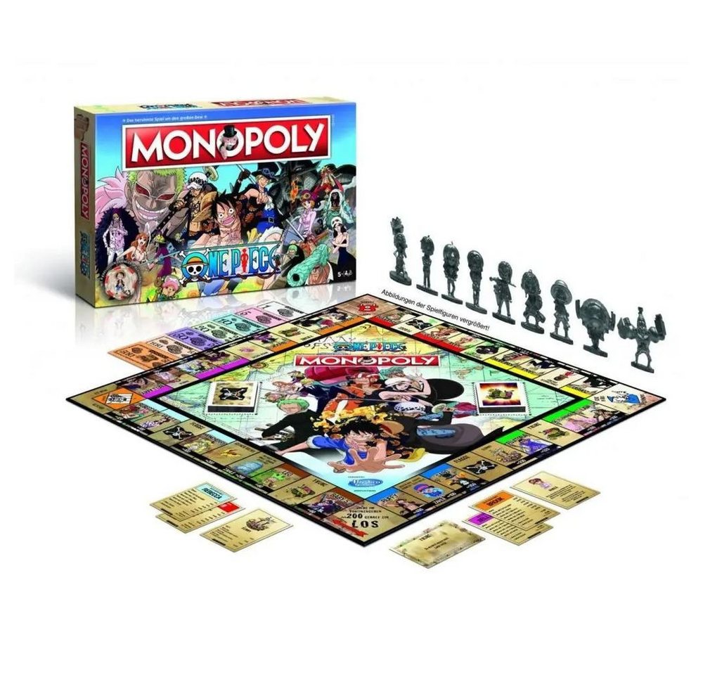 Winning Moves Spiel Monopoly One Piece Edition – Bild 2 von 2