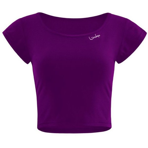 Winshape Crop-Top AET137LS Functional Light and Soft Cropped