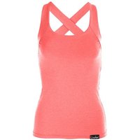 WINSHAPE Damen Cross Back Top WVR25, Größe XS in Orange