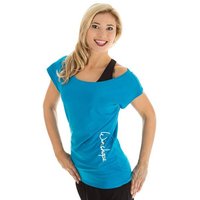 WINSHAPE Damen Dance-Shirt WTR12, Größe L in Türkis