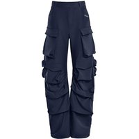 WINSHAPE Damen Functional Comfort Cargo Pants CP101C, Größe XS in Grau