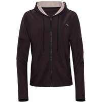WINSHAPE Damen Functional Comfort Jacket J008C, Größe XS in Braun