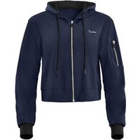 WINSHAPE Damen Functional Comfort One Pocket Jacket J009C, Größe S in Grau