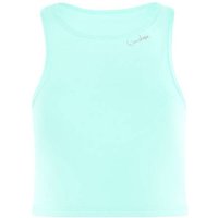 WINSHAPE Damen Functional Light and Soft Cropped Tanktop AET135LS, Größe XXL in Blau