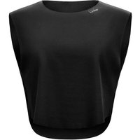 WINSHAPE Damen Functional Light and Soft Cropped Top AET115LS, Größe XXL in Schwarz