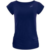 WINSHAPE Damen Functional Light and Soft Kurzarmshirt AET130LS, Größe XL in Blau