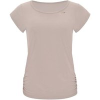 WINSHAPE Damen Functional Light and Soft Kurzarmshirt AET130LS, Größe XS in Braun