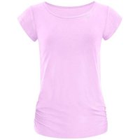 WINSHAPE Damen Functional Light and Soft Kurzarmshirt AET130LS, Größe L in Lila
