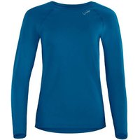 WINSHAPE Damen Functional Light and Soft Long Sleeve Top AET118LS, Größe XL in Blau