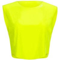 WINSHAPE Damen Functional Light Cropped Top AET115, Größe XL in Gelb