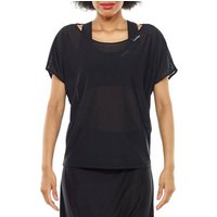 WINSHAPE Damen Functional Mesh-Dance Top DT105, Größe XS in Schwarz