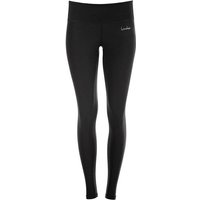 WINSHAPE Damen Functional Power Shape Tights AEL102, Größe L in Schwarz