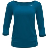 WINSHAPE Functional Light and Soft 3/4-Arm Top AET139LS, Größe XS in Blau
