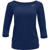 WINSHAPE Functional Light and Soft 3/4-Arm Top AET139LS, Größe XXL in Blau