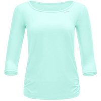 WINSHAPE Functional Light and Soft 3/4-Arm Top AET139LS, Größe L in Blau