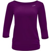 WINSHAPE Functional Light and Soft 3/4-Arm Top AET139LS, Größe XS in Lila