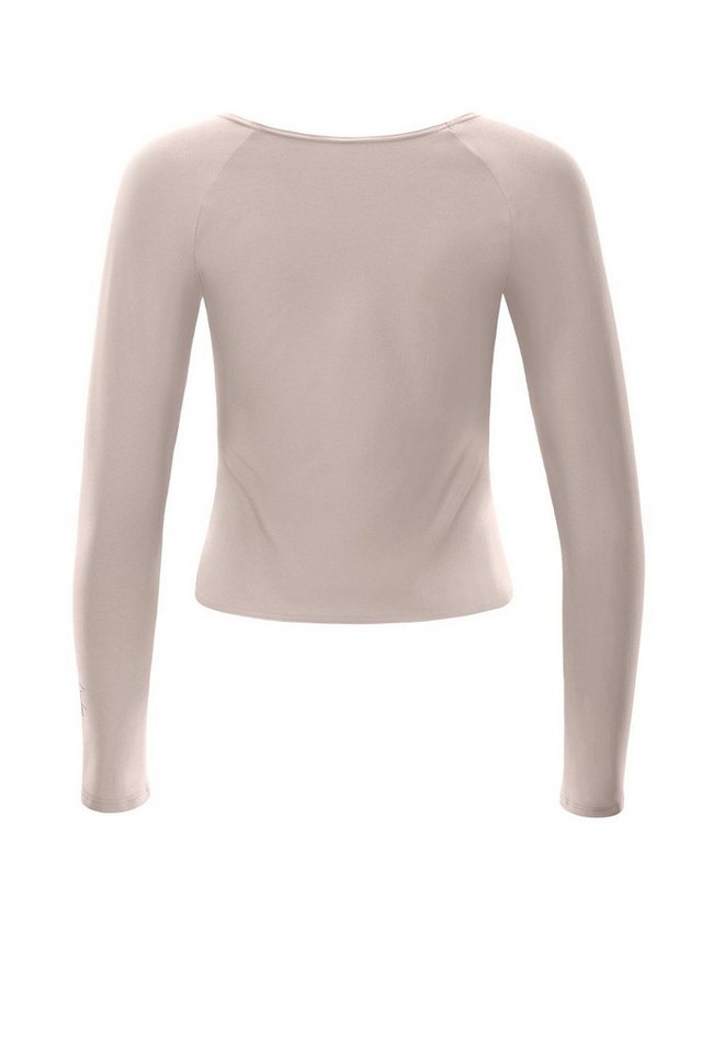Winshape Langarmshirt Cropped Functional Light and Soft Overlap-Applikation – Bild 2 von 5