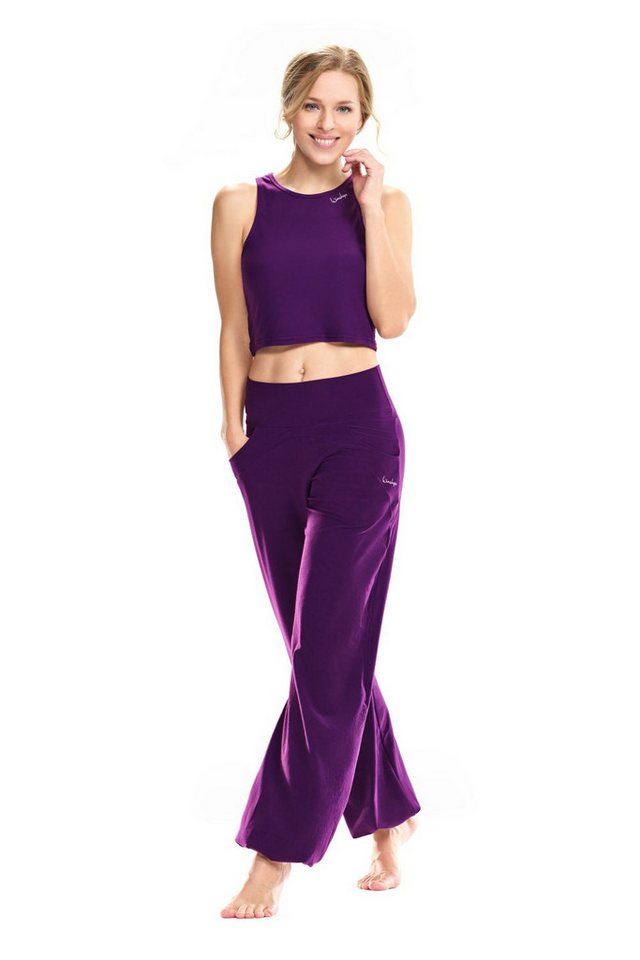 Winshape Sporthose Functional Light and Comfort Wide Leg Pants CUL102LC mit Gummizug – Bild 5 von 5