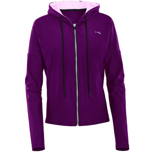 Winshape Trainingsjacke Functional Comfort Jacket J008C mit Ton-in-Ton-Farbakzent