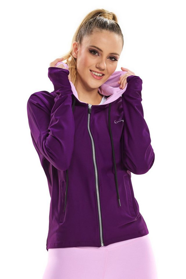 Winshape Trainingsjacke Functional Comfort Jacket J008C mit Ton-in-Ton-Farbakzent – Bild 3 von 5