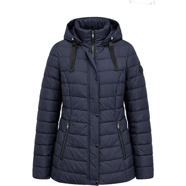 Barbara Lebek Winterjacke Barbara Lebek Damenjacke mit Kapuze (1-St)