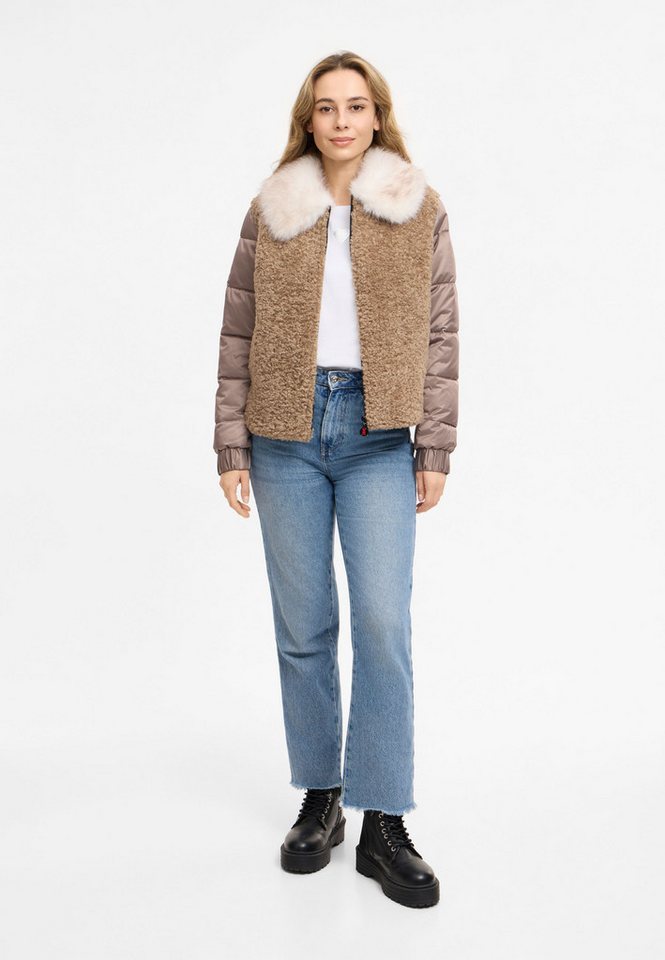 Frieda & Freddies Winterjacke Frieda & Freddies Materialmix-Jacke – Bild 3 von 5
