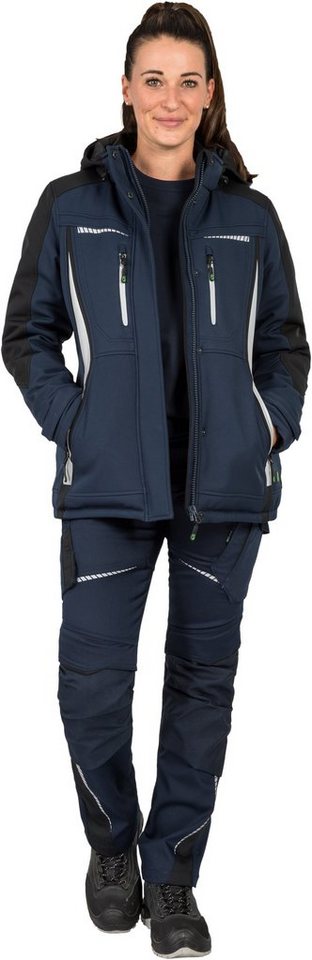 Leibwächter Winterjacke Leibwächter Damen Winter-Softshelljacke Arbeitsjacke – Bild 4 von 5