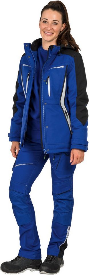 Leibwächter Winterjacke Leibwächter Damen Winter-Softshelljacke Arbeitsjacke – Bild 2 von 3