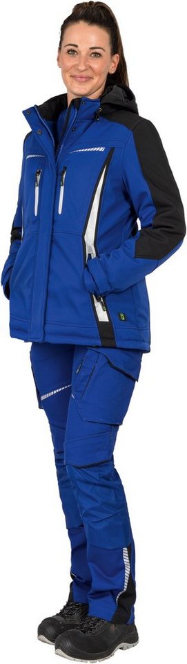 Leibwächter Winterjacke Leibwächter Damen Winter-Softshelljacke Arbeitsjacke – Bild 3 von 3