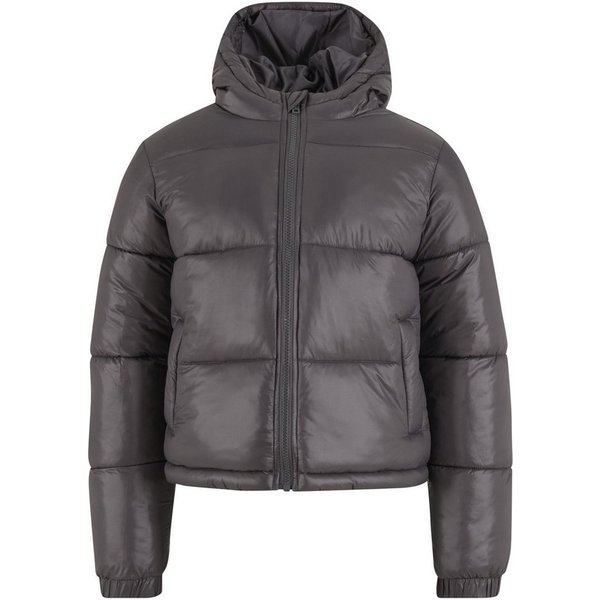 URBAN CLASSICS Winterjacke Urban Classics Boys Shiny Puffer Jacket With Hood (1-St)